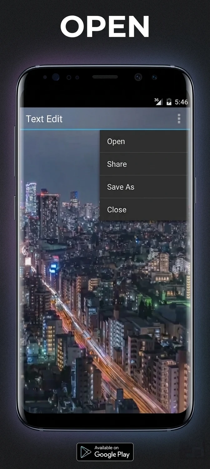 Text Edit: Lightweight Editor screenshot