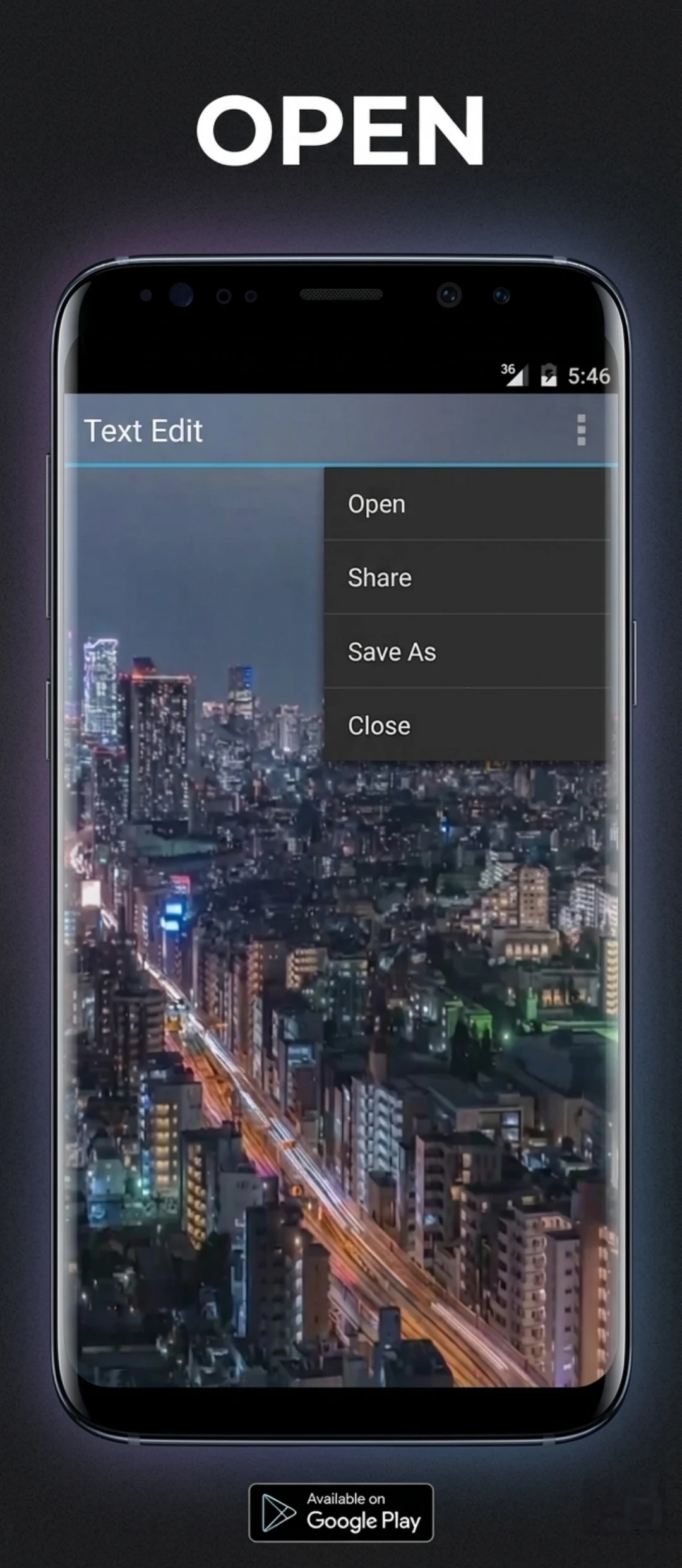 Text Edit: Lightweight Editor screenshot